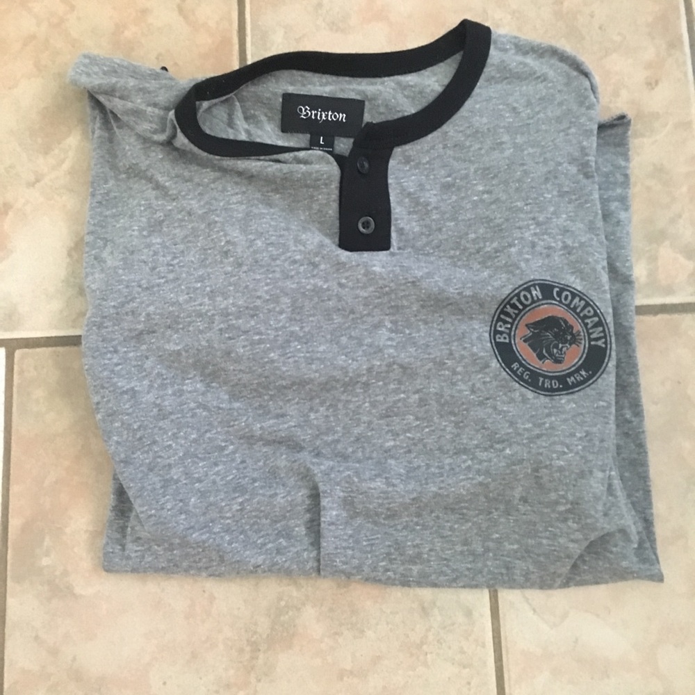 Brixton t-shirt button up